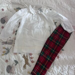 Polo by Ralph Lauren White and Red Kids Matching Set